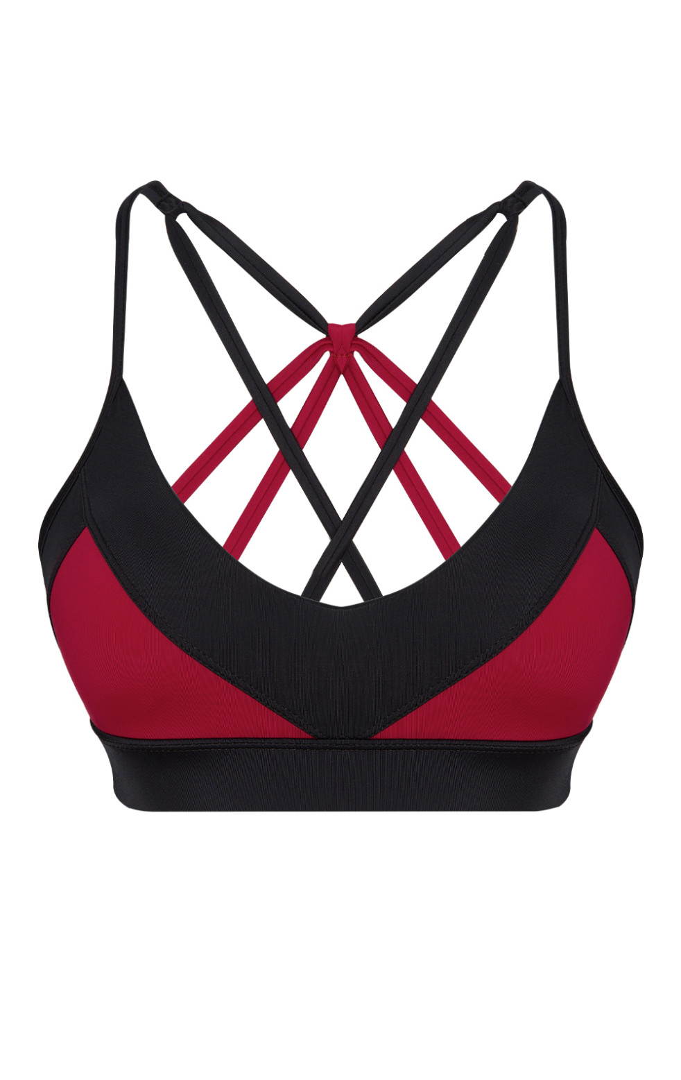 Aria ECONYL® Black Sport Bra & Bikini Top