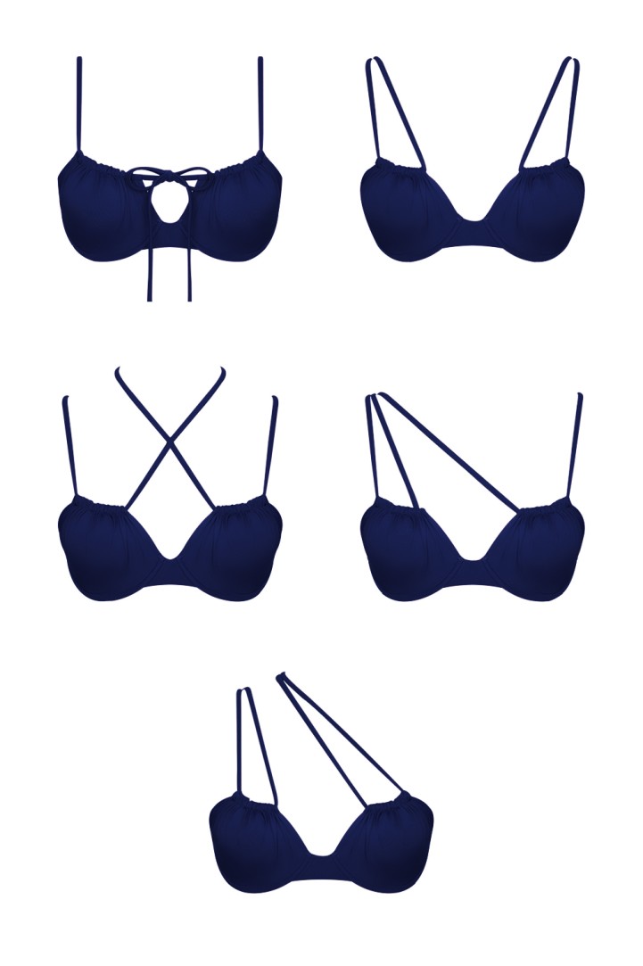 Tammy ECONYL® Navy Bikini Tammy ECONYL® Navy Bikini