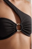 Terra One Shoulder Midnight Black Bikini
