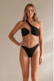 Terra One Shoulder Midnight Black Bikini