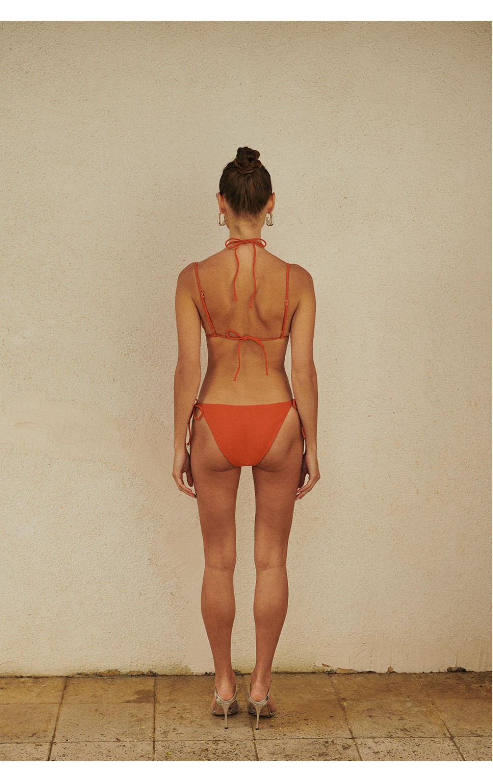 Bree ECONYL® Orange Bikini