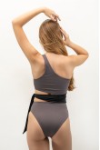 Naomi ECONYL® Grey Swimsuit Naomi ECONYL® Grey Swimsuit