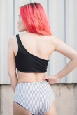 Asia One Shoulder ECONYL® Top Reversible