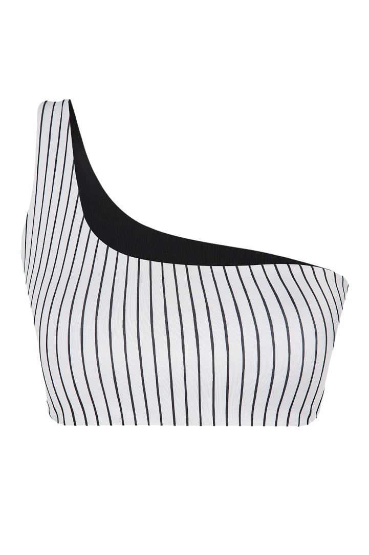 Asia One Shoulder ECONYL® Top Reversible