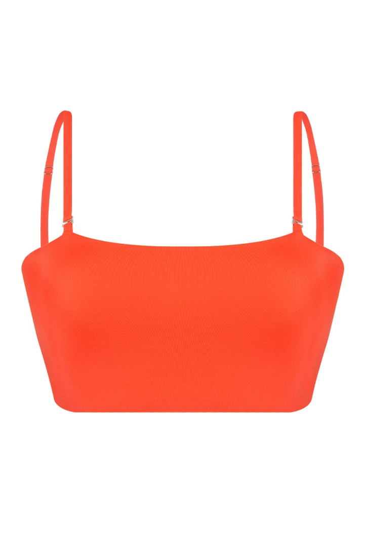 Poly Bandeau Clementina ECONYL® Top Reversible Poly Bandeau Clementina ECONYL® Top Reversible
