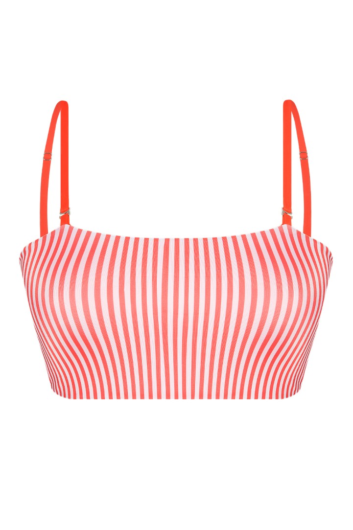 Poly Bandeau Clementina ECONYL® Top Reversible Poly Bandeau Clementina ECONYL® Top Reversible